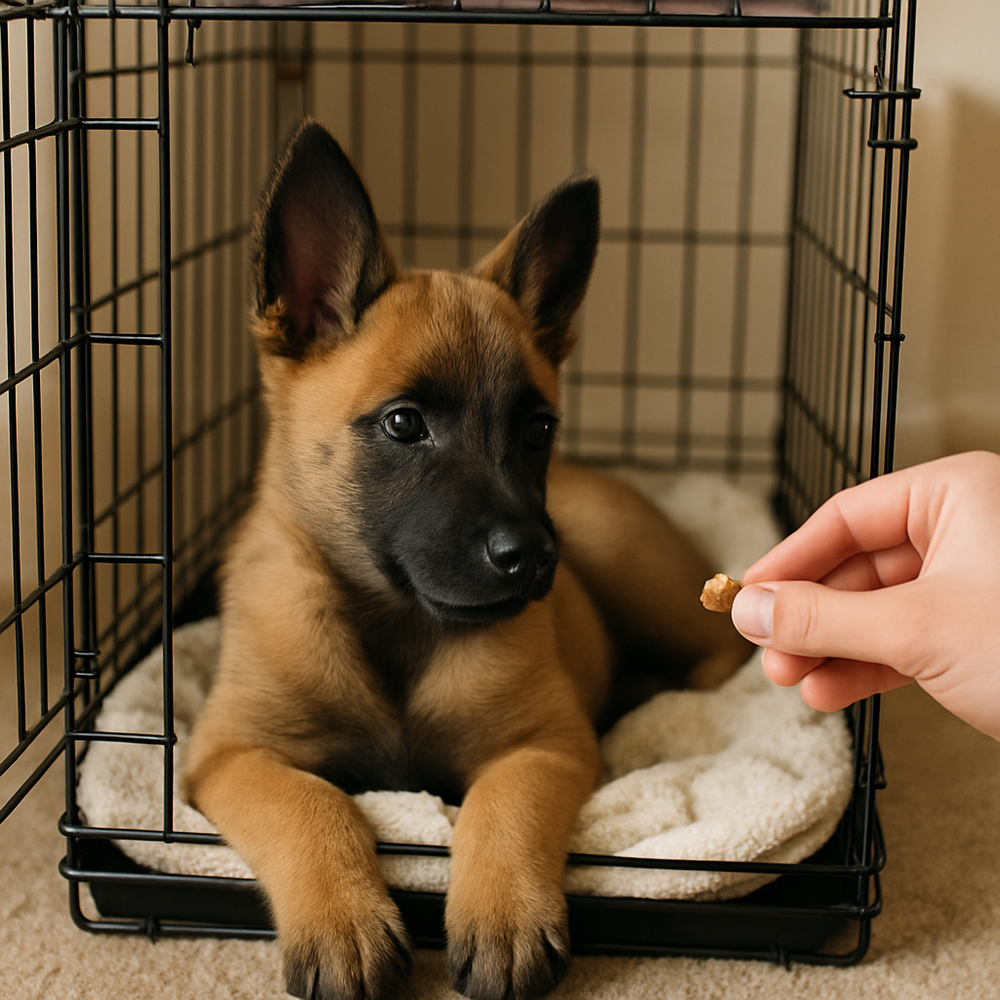 malinois_puppy_socialization_crate_training